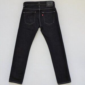 Levi's 511 Skinny Jeans Men's Size 30x30 Black Denim Cotton